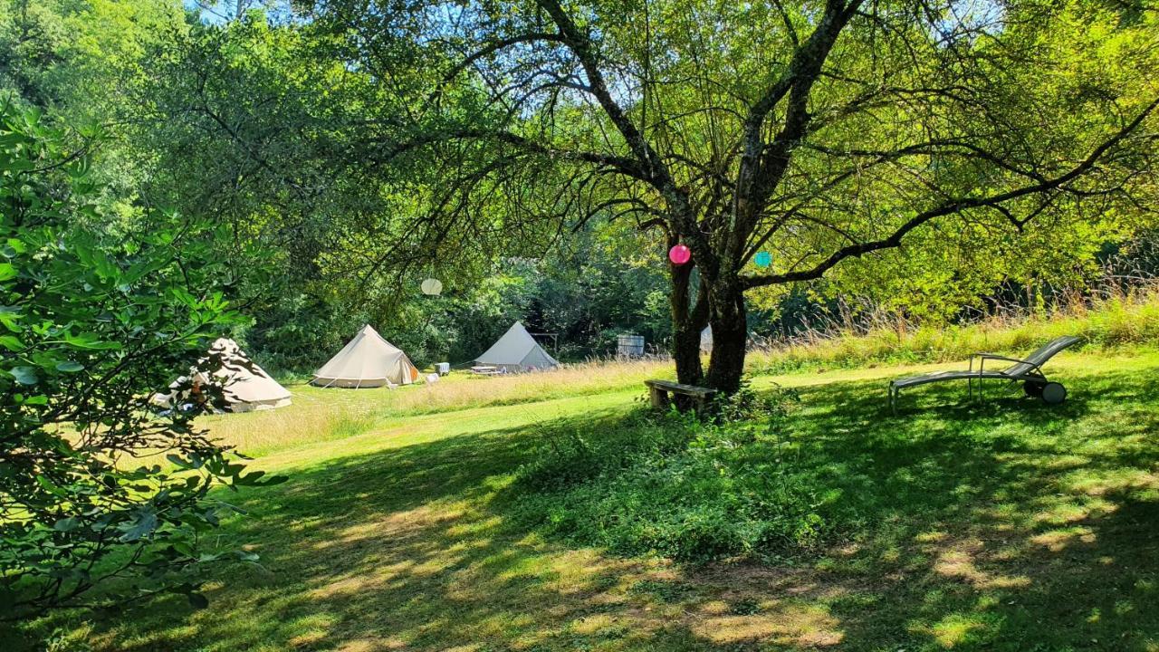 Belair Le Camping Hotel Champagnac-de-Bélair Exterior foto