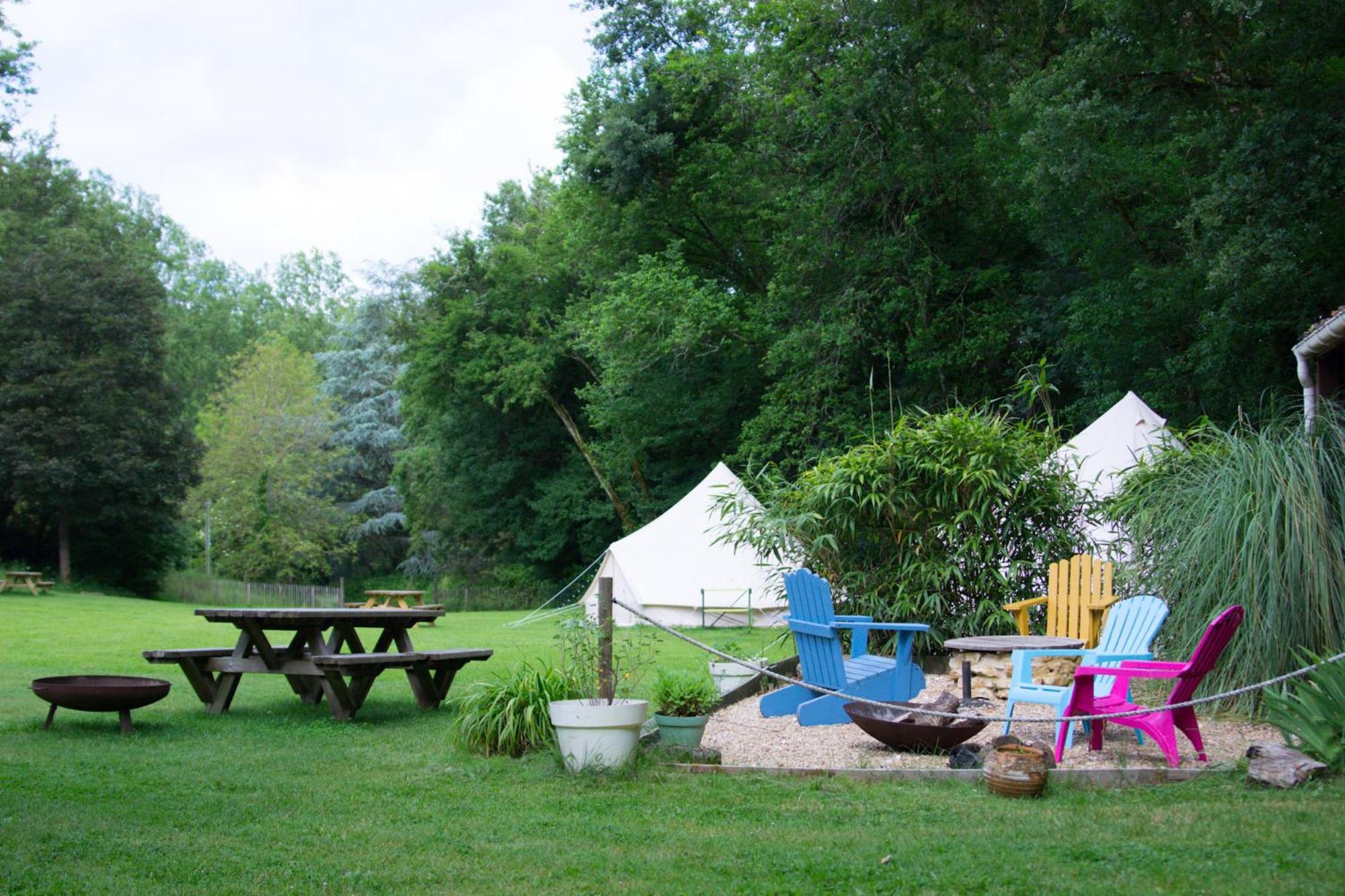 Belair Le Camping Champagnac-de-Bélair Exterior foto